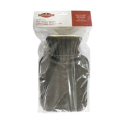 Hearth & Home Hot Water Bottle With Knit Cover Grey 1L