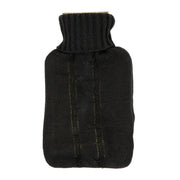 Hearth & Home Hot Water Bottle With Knit Cover Grey 1L