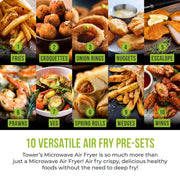 Tower Black Vortx Microwave Air Fryer 26L