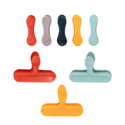 Fackelmann Bag Clips Multi Set 8 Multi Coloured