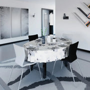 d-c-fix® Manhattan Tablecloth - Shirley Silver 20m Roll x 140cm