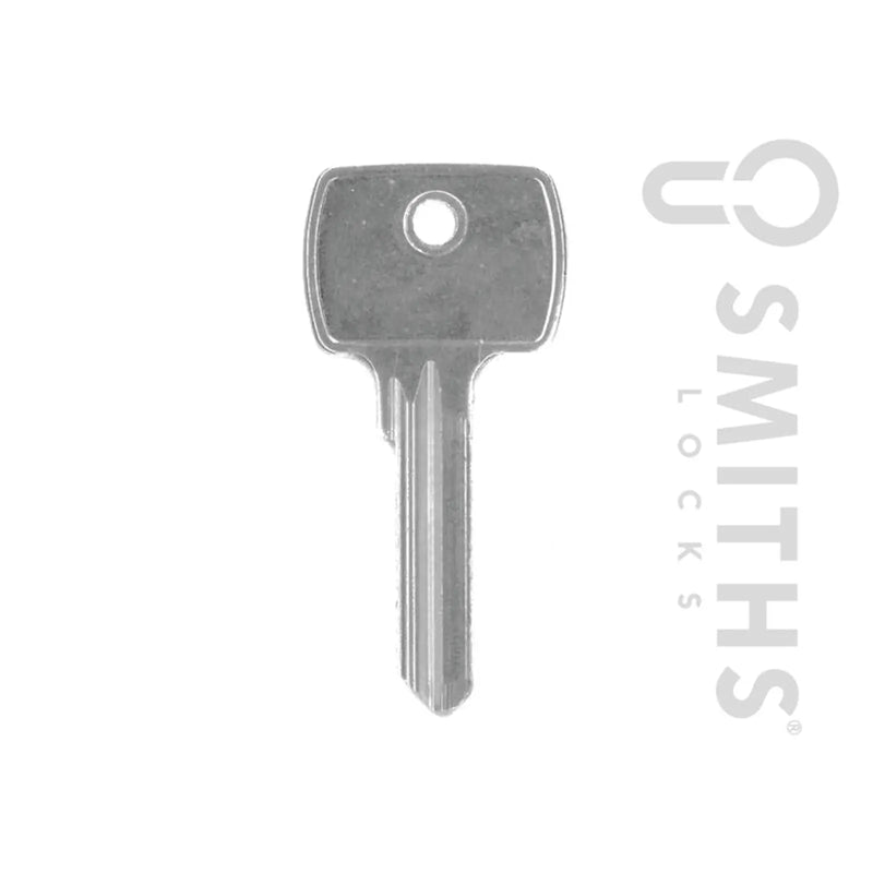 Smiths Locks 1 Star Euro Cylinder 6 Pin Key Blank Pack 10