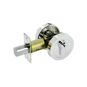 Securit Deadlock Thumb Set Chrome Plated 55mm