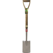 Ambassador Ash Handle Stainless Steel Border Spade Length: 95cm