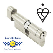 Securit Euro Double Thumbturn Cylinder 30x30