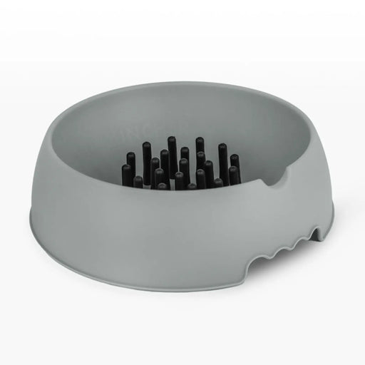 Slow Muncher Large Dog Bowl Grey External: 270mm Internal: 220mm