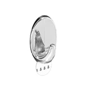 Securit Removable Oval Hook Chrome 70 x 40mm Pack 2