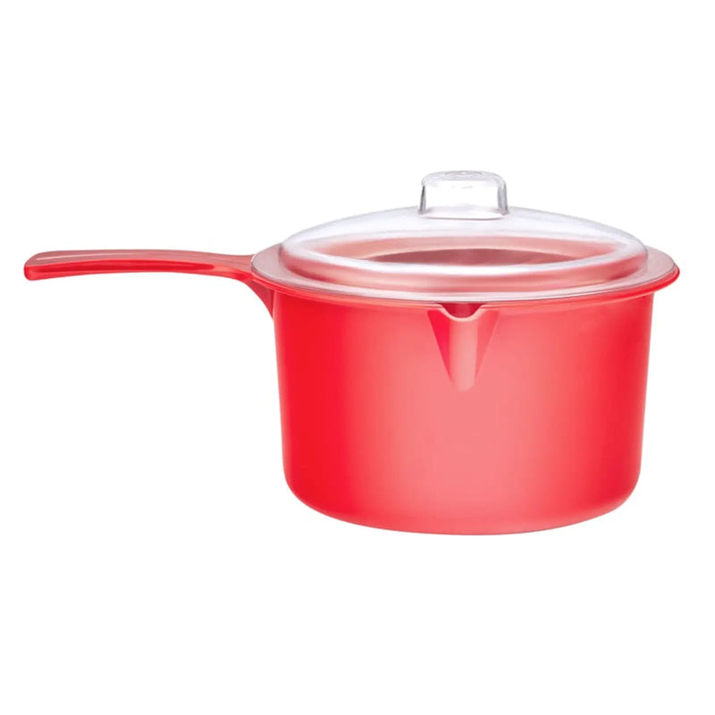 Pendeford Red Sauce Pan & Lid Small 0.5L