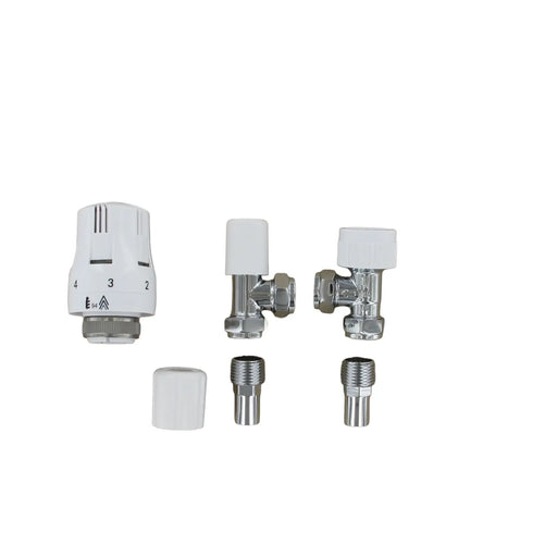 Securplumb Thermostatic Radiator Valve & Lockshield 15mm