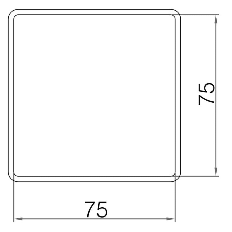 Picardy Fence Post Extender 75x75mm
