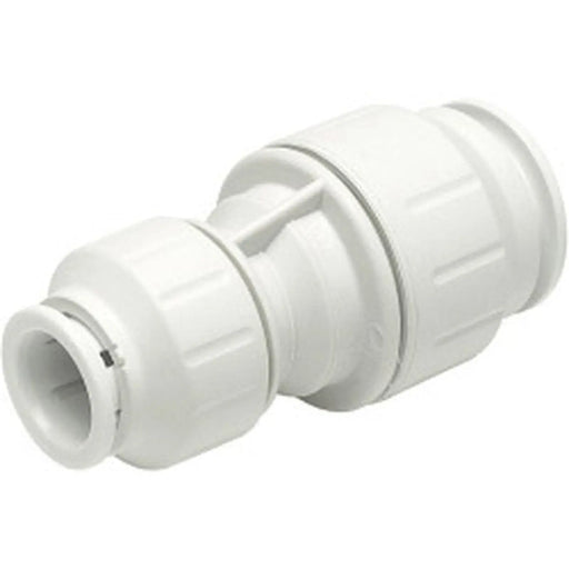 JG Speedfit Reducing Straight Coupler - White 15mm x 10mm Pack 10