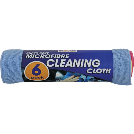 Granville Chemicals Microfibre Cleaning Cloth 6 Pack