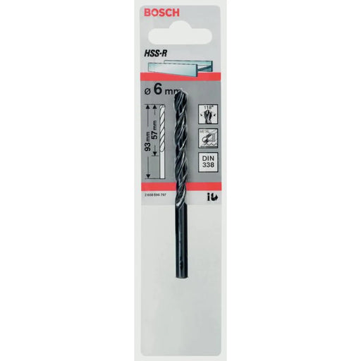 Bosch HSS Twist Point TEQ Drill Bit 6mm