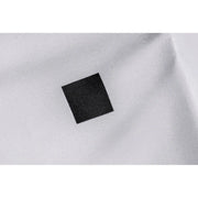 Croydex Shower Curtain 1800mm White, Black Squares & Dots