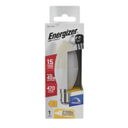 Energizer LED Candle 470lm Opal B15 Dimmable 4.2w