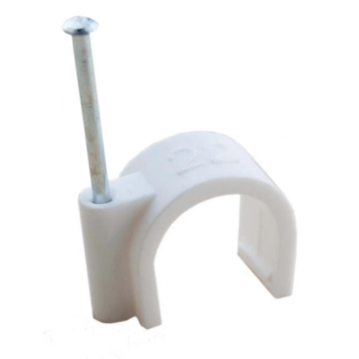 Oracstar Pipe Clip Nail In 22mm (Pack 100)