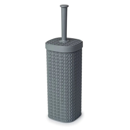 Blue Canyon Lace Design Toilet Brush Grey