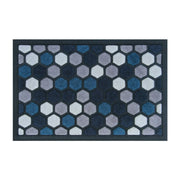 Groundsman Scrape N Sorb Mat 40 x 60cm Hexagonal Blue