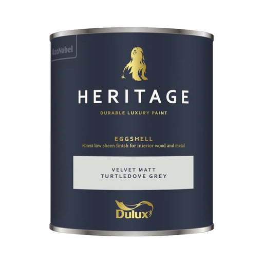 Dulux Heritage Eggshell 750ml Turtledove Grey