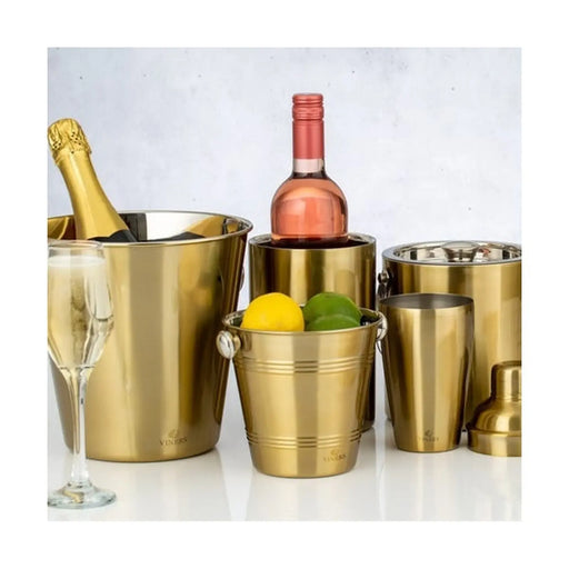 Viners Gold Ice Bucket 1L
