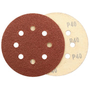 Abracs AL/OX Sanding Disc Pack 10 125mm x 40 Grit