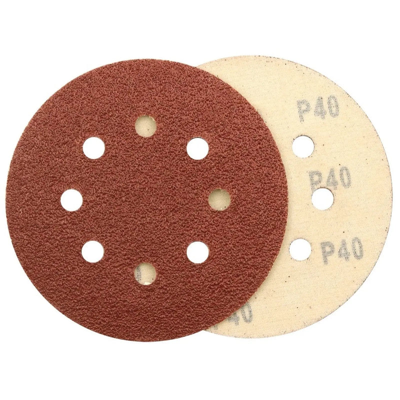 Abracs AL/OX Sanding Disc Pack 10 125mm x 40 Grit
