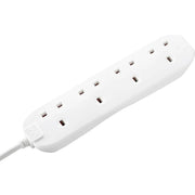 Masterplug 4 Gang Extension Lead With 1m Cable 13 amp