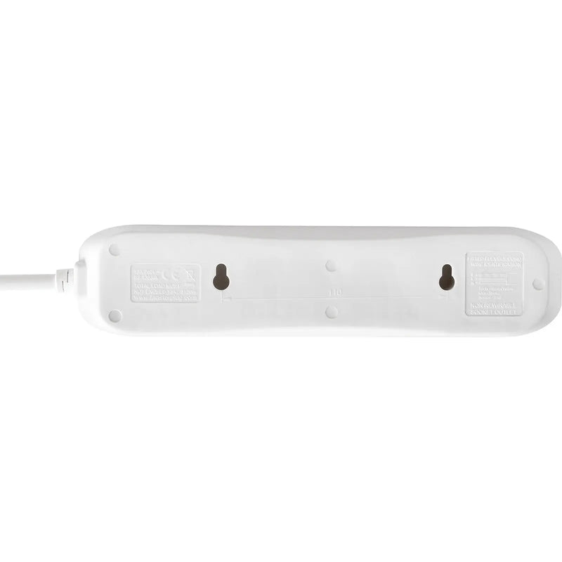 Masterplug 4 Gang Extension Lead With 1m Cable 13 amp