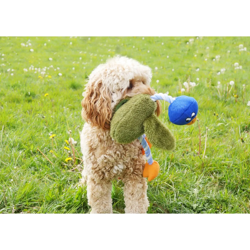 ROSEWOOD Mister Twister Delia Duck Dog Toy