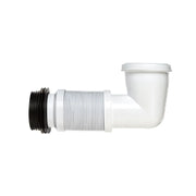 Securplumb Bent Flexible W/C Pan Connector 300 - 600mm