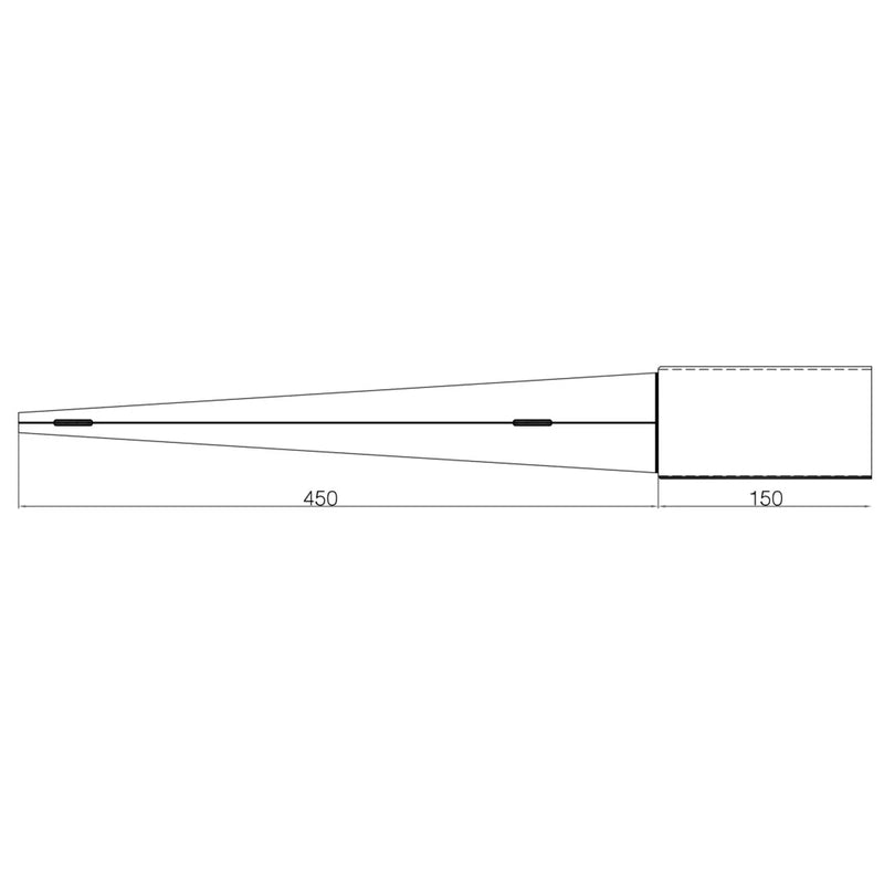 Picardy Fence Grip Spike 75 x 75 x 450mm