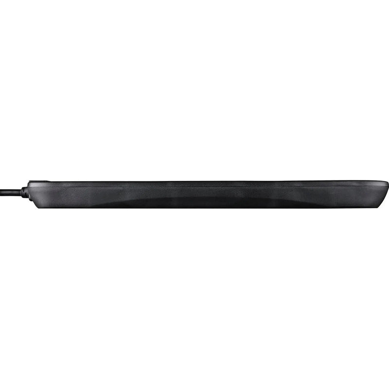 Masterplug 6 Gang Black Extension Lead With 2m Cable 13amp