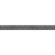 Primeur Ultra Curve Border Bricks 15cm Grey