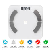 Extrastar Bluetooth Smart Digital Scale White