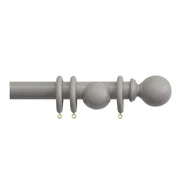 Jones Interiors Shore 35mm Wood Curtain Pole Kit Clay 150cm