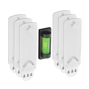 Securit Removable Picture Hook White With Spirit Level Pack 6