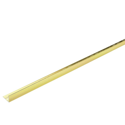 Tile Rite Metal Tile Trim Bright Gold 12mm