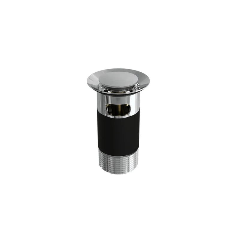 Top Fix Slotted Basin Waste Chrome