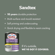 Sandtex 10 Year Exterior Multi Surface Satin 750ml Fern Canopy