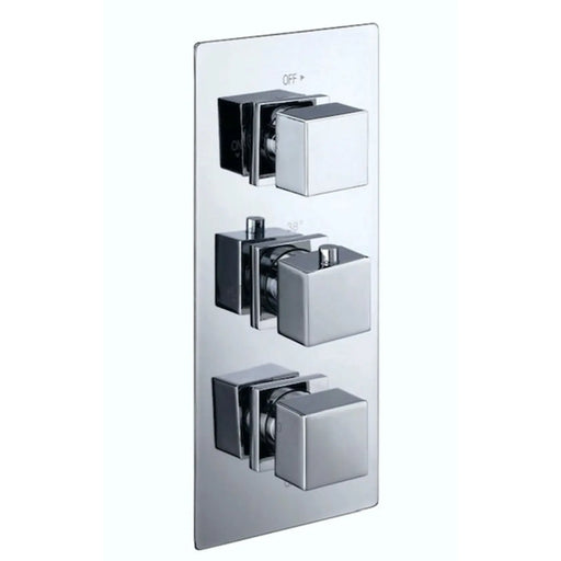 Giavani Triple Square Shower Valve