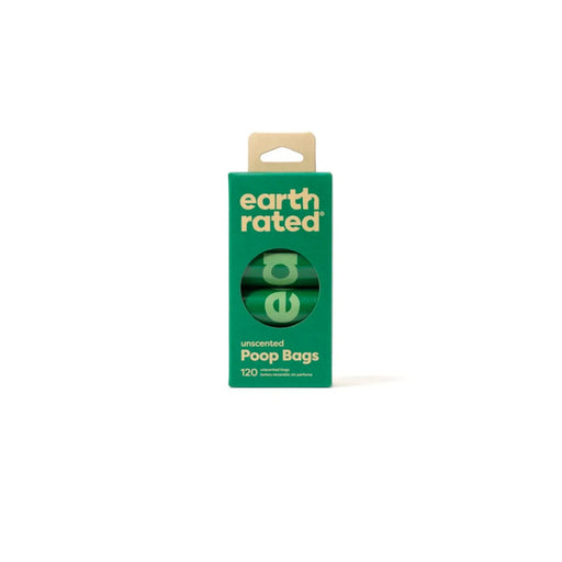 Earth Rated 120 Poop Bags 8 Rolls Unscented