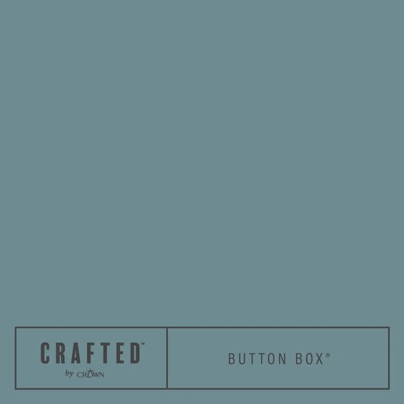 Crown Crafted Luxurious Flat Matt 2.5L Button Box