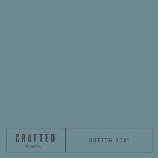 Crown Crafted Luxurious Flat Matt 2.5L Button Box