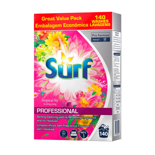 Surf Professional Washing Powder 140 Wash Tropical Lily 8.4kg