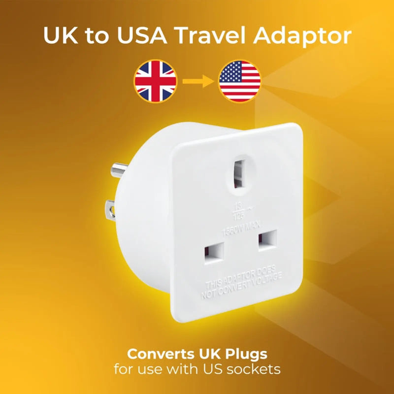 Masterplug Uk To Us Travel Adaptor