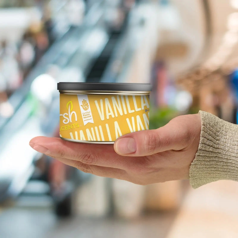 JRP Fresh Tin Air Freshener Carded Vanilla