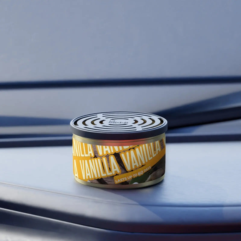 JRP Fresh Tin Air Freshener Carded Vanilla