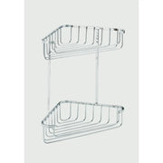 Croydex 2 Tier Corner Basket Medium