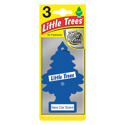 Little Trees Air Freshener Triple Pack New Car Scent