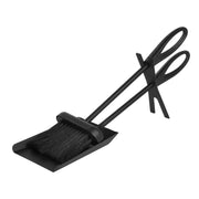 Hearth & Home Fireside Dustpan And Brush Set Black 15"
